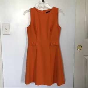 Orange Midi Dress | Ivanka Trump